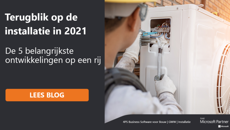 Terugblik op de installatie in 2021