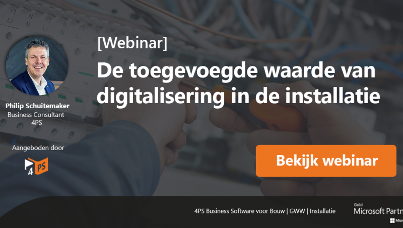 Digitalisering in de installatietechniek